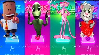 Captain_Underpants🆚aliens dance 🆚Pink_Panther🆚My_Talking_Tom,💗Who is best?