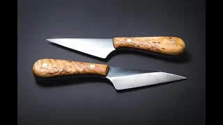 Making a kiridashi Japanese style knife using hobbyist tools