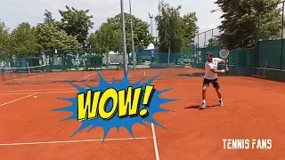 Grigor Dimitrov Practice on Clay - Belgrade 2020 | 1080p 60FPS