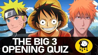 Anime Opening Quiz - 25 Songs [EASY] (Bleach, Naruto, One Piece)