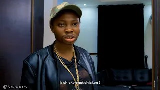 CHICKEN WITH HOME TRAINING 😭😭 // TAAOOMA