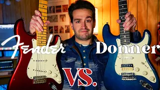 Are Cheaper Guitars WAY Better Than they Used to Be? | Donner Guitar Vs Fender Stratocaster