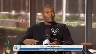 Former NBA Player Metta World Peace on Which Player He Would Have in A Pick Up Game - 6/9/17