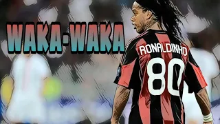 Ronaldinho skills and goals on Waka Waka