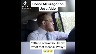 Conor Mcgregor Chamando José Aldo de Otário otario