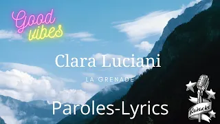 Paroles-Lyrics - Clara Luciani - La Grenade (Karaoke)