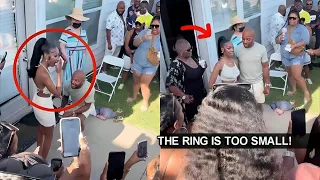 Woman Turns Down Marriage Proposal Because THE RING WAS TOO SMALL!