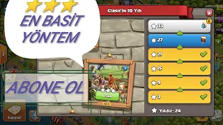 10.YIL ETKİNLİĞİ 8.GÜN CLASH OF CLANS THE 10 YEARS 2019 CHALLENGE EASİLY 3 STARS EN KOLAY YOLU