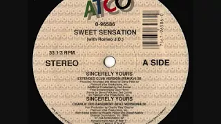 Sweet Sensation - Sincerely yours (extended club version remix)