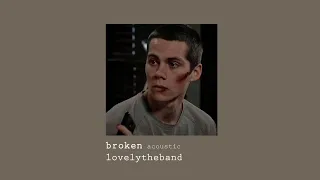 broken stiles stilinski playlist // teen wolf