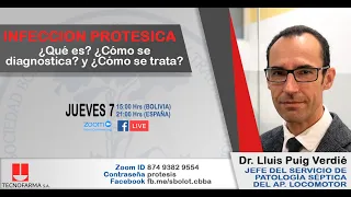 SBOLOT.CBBA - Infección Protésica - Dr. Lluis Puig Verdié
