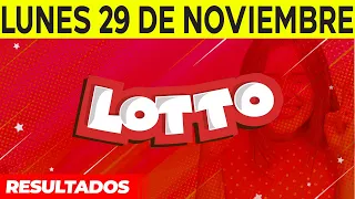 Resultados del Lotto del Lunes 29 de Noviembre del 2021