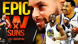 Steph x Otto Porter Carry Dubs, Warriors Win an EPiC Matchup vs Suns 🔥| 2021 Christmas Day