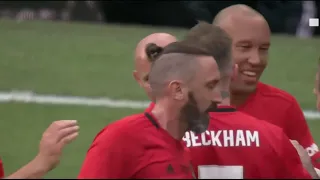 Man United legends '99' vs Bayern Munich legends 5 - 0 Extended Highlights & All Goals  - 2019