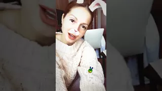 Нюша в InstaStories (Минск, 08.04.18)