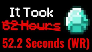 The Cost of 1 Diamond in Minecraft's Hardest Mod (WR)