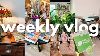 a 2 hour vlog! barnes trip, book haul, + reading new releases | WEEKLY VLOG