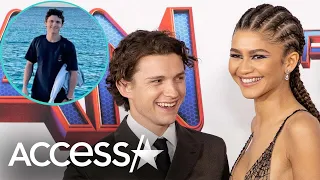 Zendaya Celebrates Tom Holland’s Birthday w/ Sweet Photo