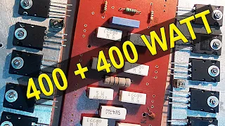 Make 400 + 400 Watt Audio Amplifier | 800 Watt Stereo Audio Amplifier Circuit Diagram & PCB Layout