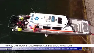 Primantenna Tv 22/04/24 | Squadra Nautica Salvamento Verbania | Inaugurazione idroambulanze