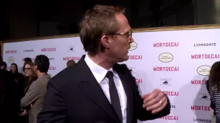 "Mortdecai" LA Premiere Interview with Paul Bettany