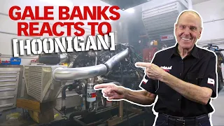 Gale Banks Reacts to HOONIGAN 1,000 HP Compound Turbo Duramax Diesel | Fact Check