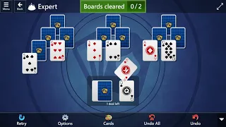 Microsoft Solitaire Collection: TriPeaks - Expert - August 20, 2021