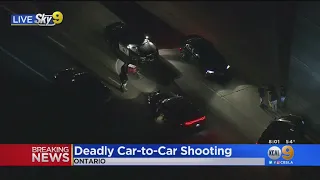 Authorities Investigating Fatal Car-To-Car Shooting On 15 Freeway In Ontario