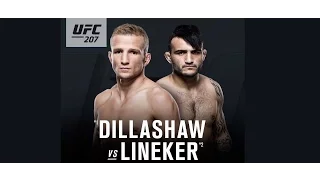 UFC 207 DILLASHAW VS LINEKER