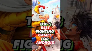 Top 5 Best fighting games for android #shorts