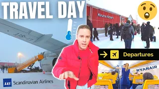 Travel Day To The ARCTIC CIRCLE!  - 2 Flights 1 Day!
