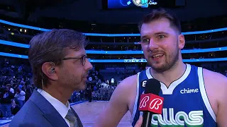 Luka says he will Chirp back If they Chirp at him 🗣, postgame Interview