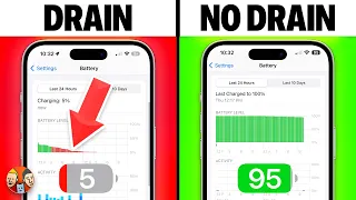 25 Hacks To Fix iPhone Battery Drain — Apple Hates #7! [iOS 17 Battery Drain]