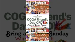 COGA Friend's Day - CFD | Sunday, June 4th 2023 @ 10:00 am | @cogatn