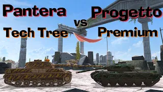 WOT Blitz Face Off || P.44 Pantera vs Progetto 46