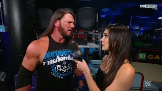 AJ Styles habla sobre Jimmy Uso en Backstage - WWE Smackdown 08/09/2023 (En Español)