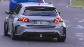 Peugeot 308 RC track edition on the Nurburgring!