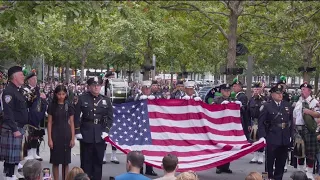 9/11 Memorial Ceremony marks 21st anniversary of the terrorist attacks