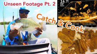 Catch & Cook | Crappie Fishing Unreleased Action Pt. 2