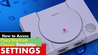 You Can Access the PlayStation Classic Emulator Settings, Here’s How