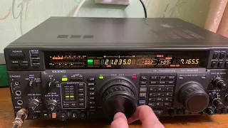 Вечернее прохождение диапазон 15 метров Yaesu ft-1000mp, Yaesu ft-1000mp 21 MHz band