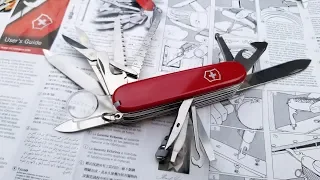 Champion Plus Swiss Army Knife by Victorinox Unboxing and Review.