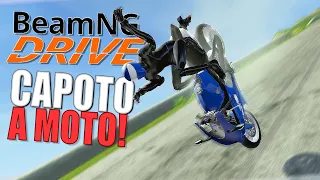 Descendo o morro de MOTO a 300km no BeamNG Drive