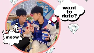 (Eng/Indo) Nanon did INDIRECT KISSES !! | working or dating ? 😜 - OhmNanon