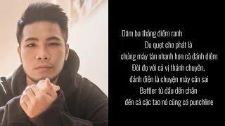 Tứ Mã | Phúc Du [ Reup ] Lyric | Beef Nam Bắc 2018