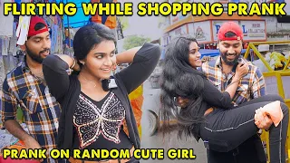 Flirting While Shopping Prank On Random Girl🛒😍❤️ | Kovai Kusumbu | Kovai 360*