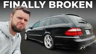 My Mercedes E55 AMG Wagon finally broke, here’s how much it cost to fix