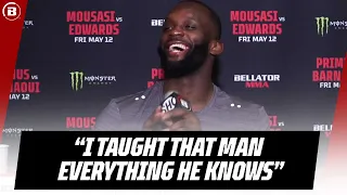 Fabian Edwards Funny Post-Fight Interview On Brother Leon Edwards | #Bellator296