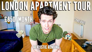 My LONDON Apartment Tour🏡: What £850/Month Rent In London gets you...