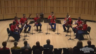 STRAVINSKY Octet Mvt 1 Sinfonia - "The President's Own" U.S. Marine Band